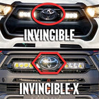 LAZER LAMPS Kühlergrill-Kit TOYOTA Hilux Invincible X (2021+) Triple-R 750 Gen2
