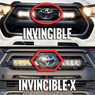 LAZER LAMPS Kühlergrill-Kit TOYOTA Hilux Invincible X (2021+) Triple-R 750 Gen2