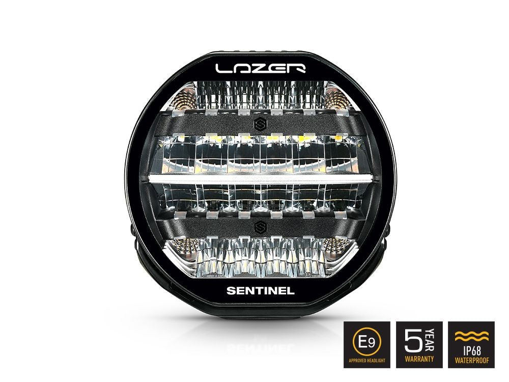 LAZER LAMPS SENTINEL 9" HIGHLINE Gen2 black mit Posi.Licht