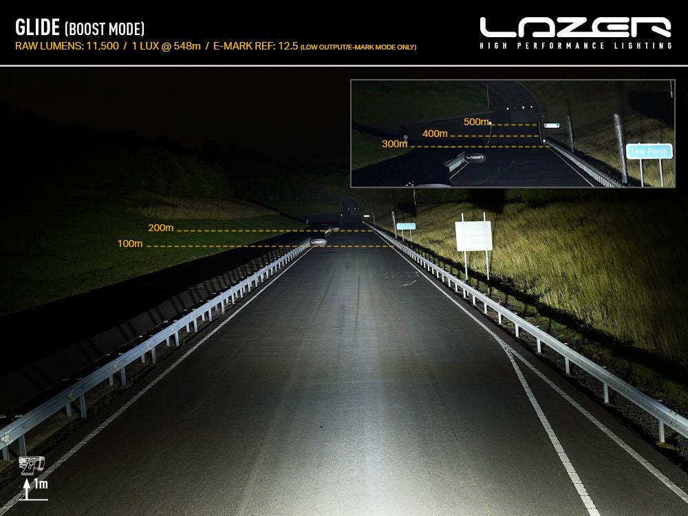 LAZER LAMPS RoofPod Kit FORD Ranger / VW Amarok (2023+) GLIDE 18