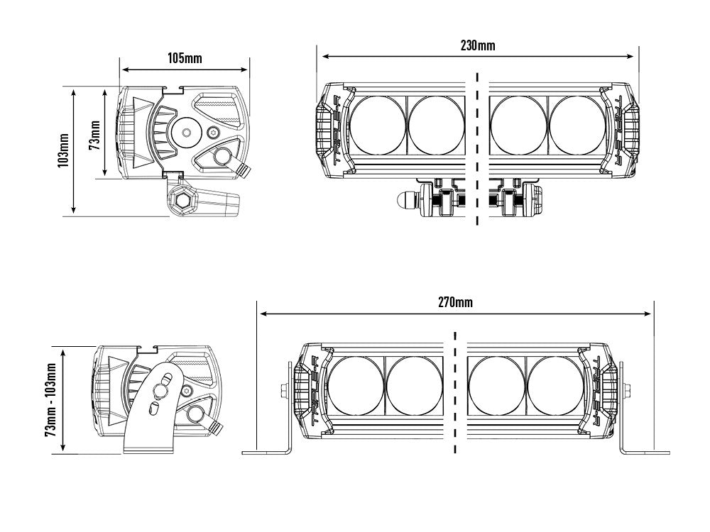 LAZER LAMPS Grille Kit FORD Ranger (2019-2022) Triple-R 750 G2