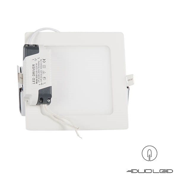 LED spotlight 145x145mm 9W 700lm K3000-4000-6000