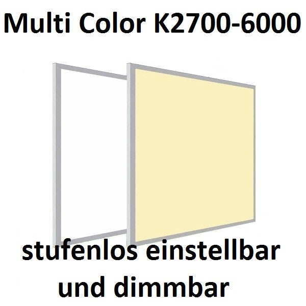 LED panel multicolor CCT 60x120cm 50W 