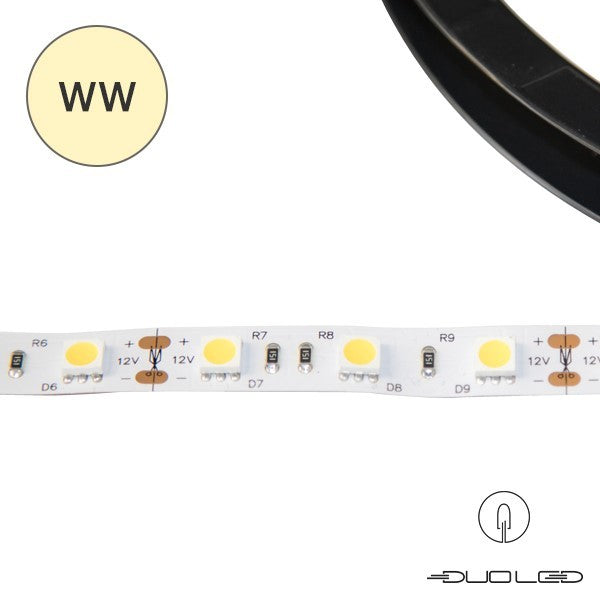 LED Strip SMD5050 12V 14.4W/m K3000 IP20 60LED/m
