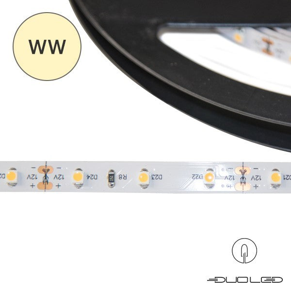 LED Strip SMD3528 12V 9.6W/m K3000 IP20 120LED/m