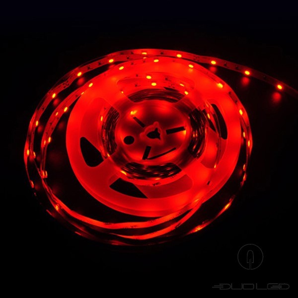 LED Strip SMD5050 12V 7.2W/m rot IP20 30LED/m