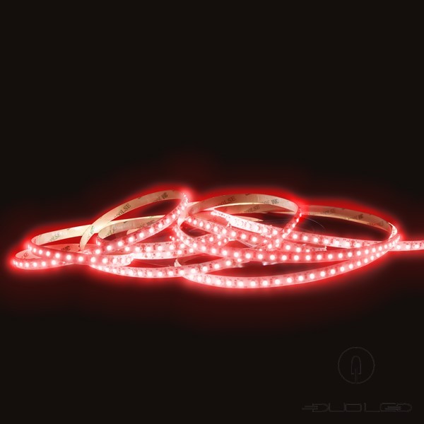 LED Strip SMD3528 12V 9.6W/m rot IP20 120LED/m