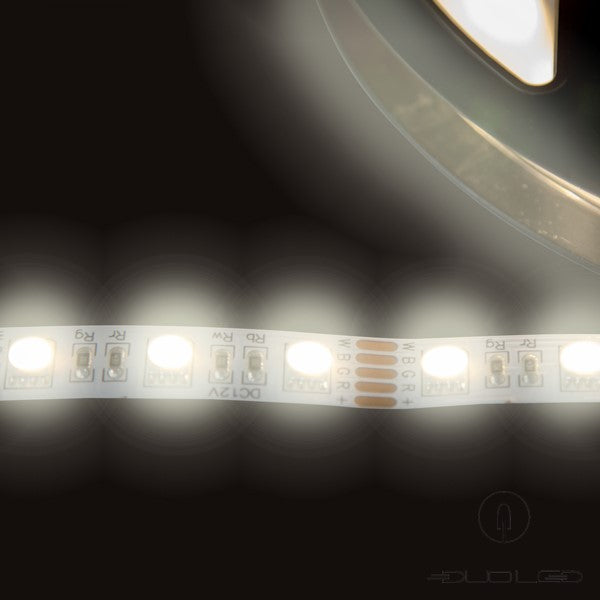 LED strip SMD5050 12V 14.4W/m RGB+K3000 IP65 60LED/m