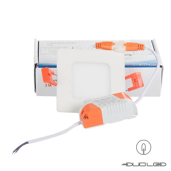 LED spotlight 200x200mm 10W 1000lm K3000-6000