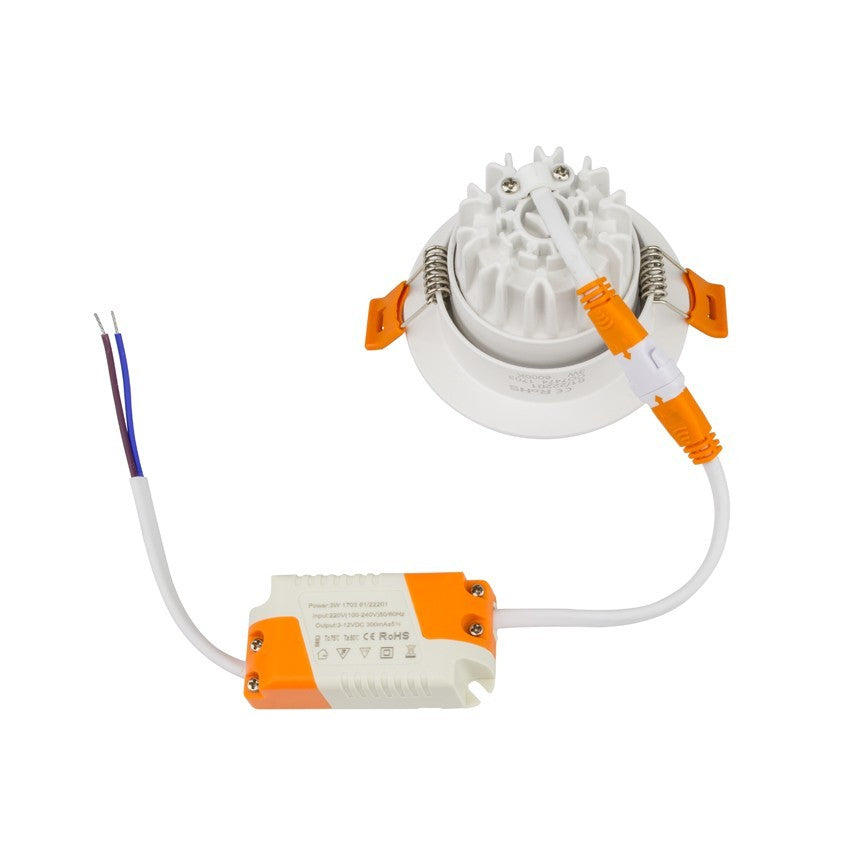 LED Spot Ф83mm 5W K3000-4000-6000 white