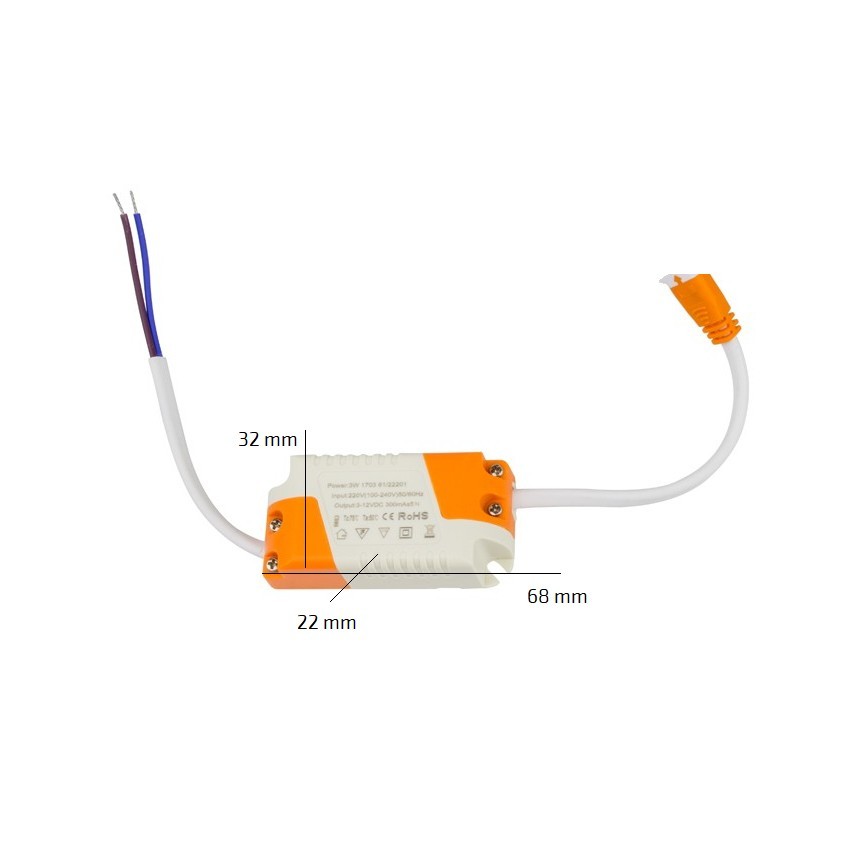 LED Spot Ф83mm 7W K3000-4000-6000 weiß