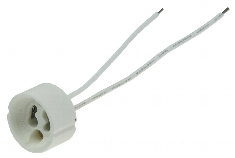 GU10 socket with connection cable