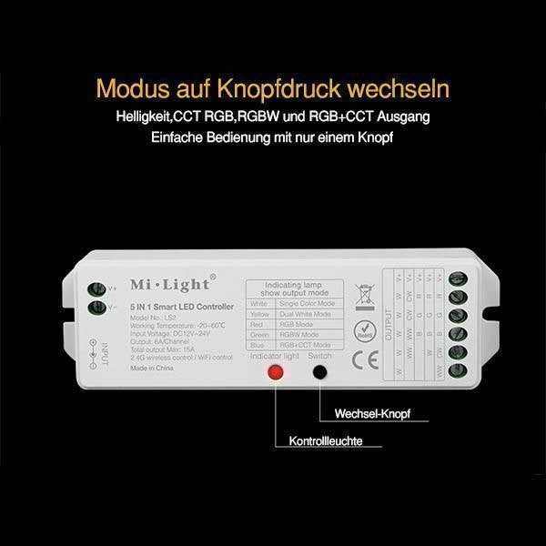 RF LED Strip Controller 5in1 WiFi