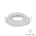 Einbaurahmen Basic Weiss rund starr Ø80mm