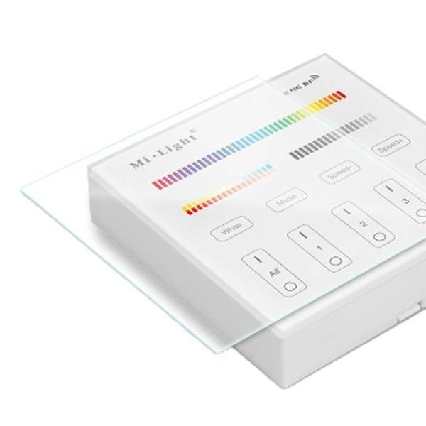 2.4GHz wall switch for RGB CCT lighting, 4-channel