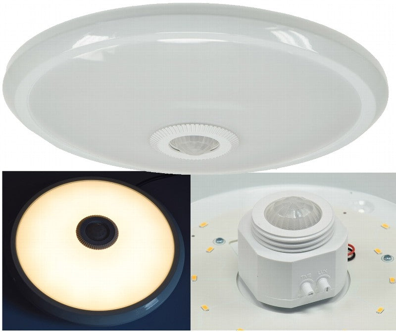 LED surface-mounted light 12W 820lm K4000 PIR motion detector