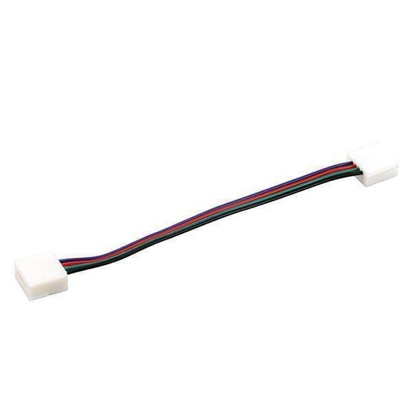 LED strip RGB connection cable, 4-pin, quick connectors on both ends