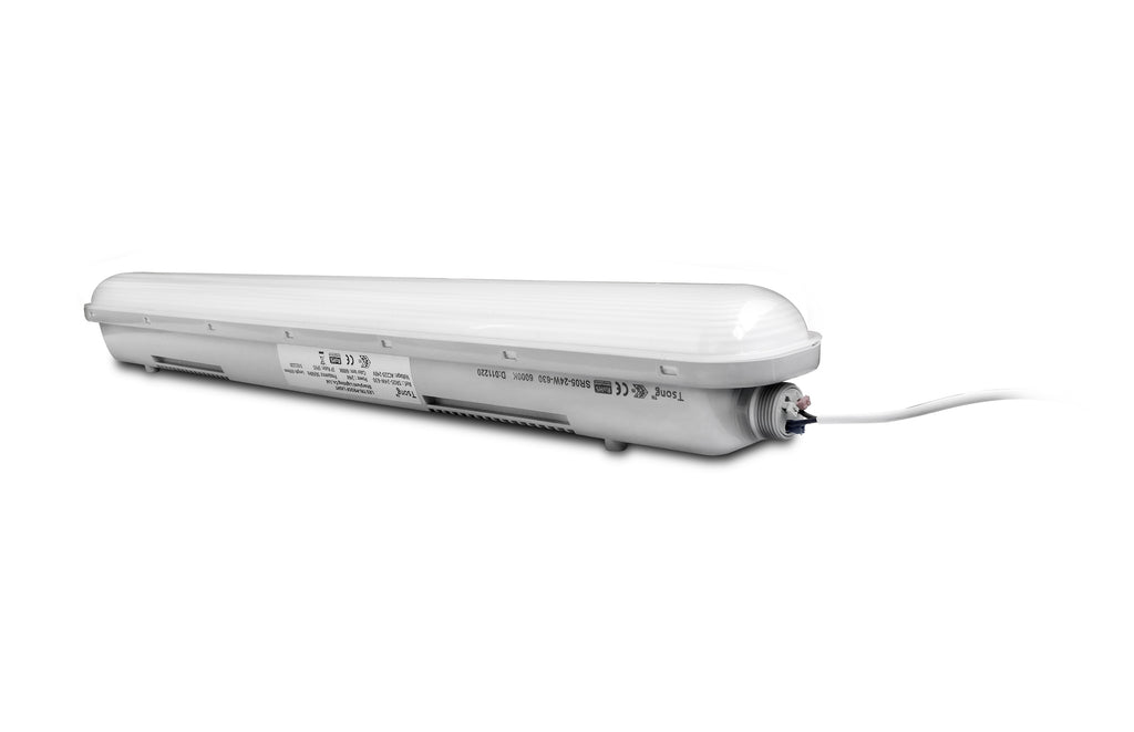 LED wet-room luminaire TriProof 120cm 36W K4000-K6000
