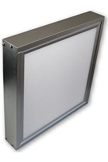 Mounting frame 62x62cm silver 