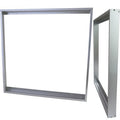 Aufbaurahmen 62x62cm silber