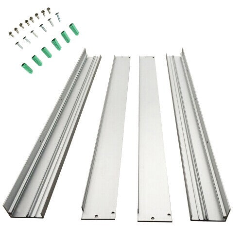 Mounting frame 62x62cm silver 