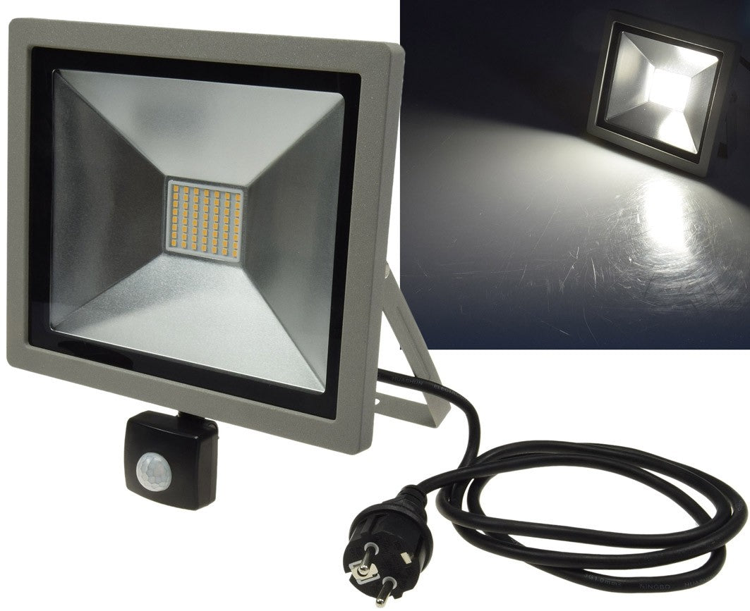 LED Flutlicht 50W IP65 PIR Sensor K4000