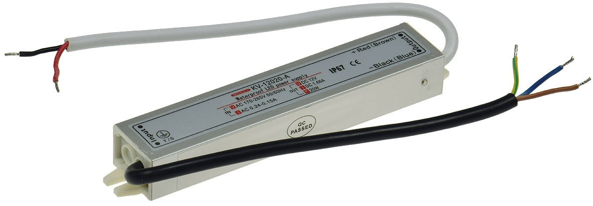 LED power supply 12V 1-20W IP67