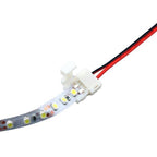 LED Strip Anschlußkabel 2polig einseitig Schnellverbinder 10mm