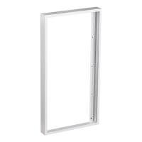 Mounting frame 30x120cm white 