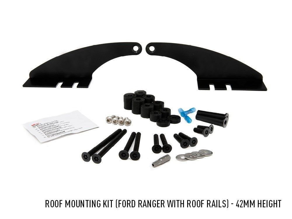 LAZER LAMPS Dachrelinganbau Kit FORD RANGER / RAPTOR (2015-2022) Linear36 doppel E