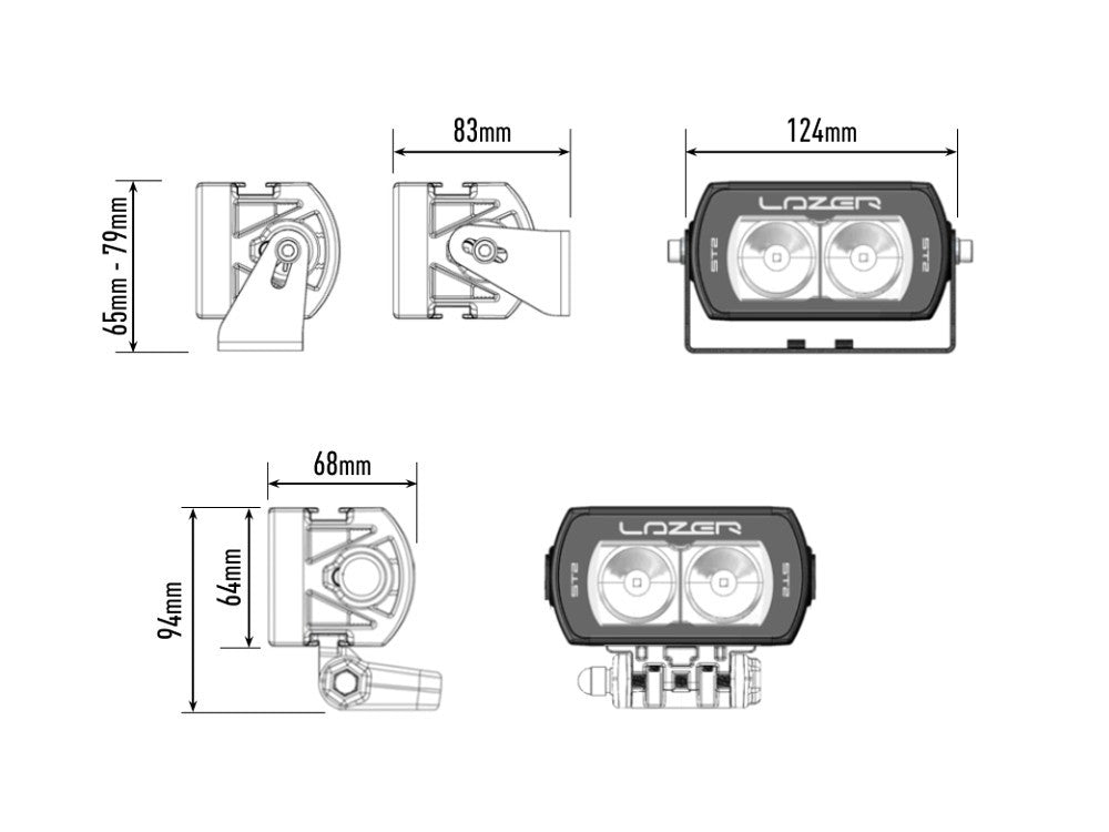 LAZER LAMPS ST-2 Evolution
