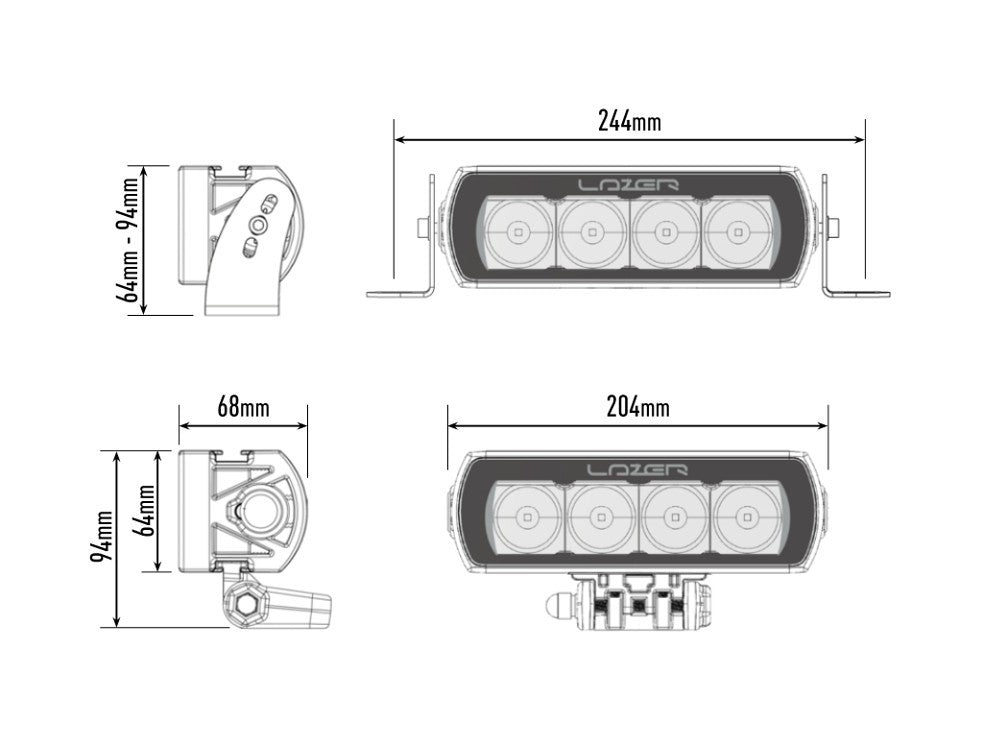 LAZER LAMPS ST-4 Evolution