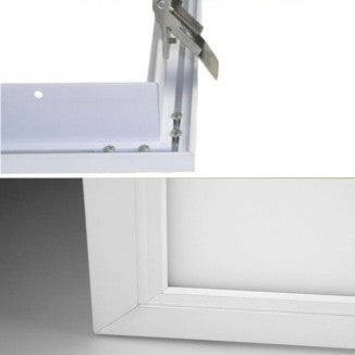 Mounting frame 30x60cm white 