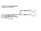 LAZER LAMPS Kabelsatz Kurz Doppel-Splice ST-Serie-TripleR-Linear