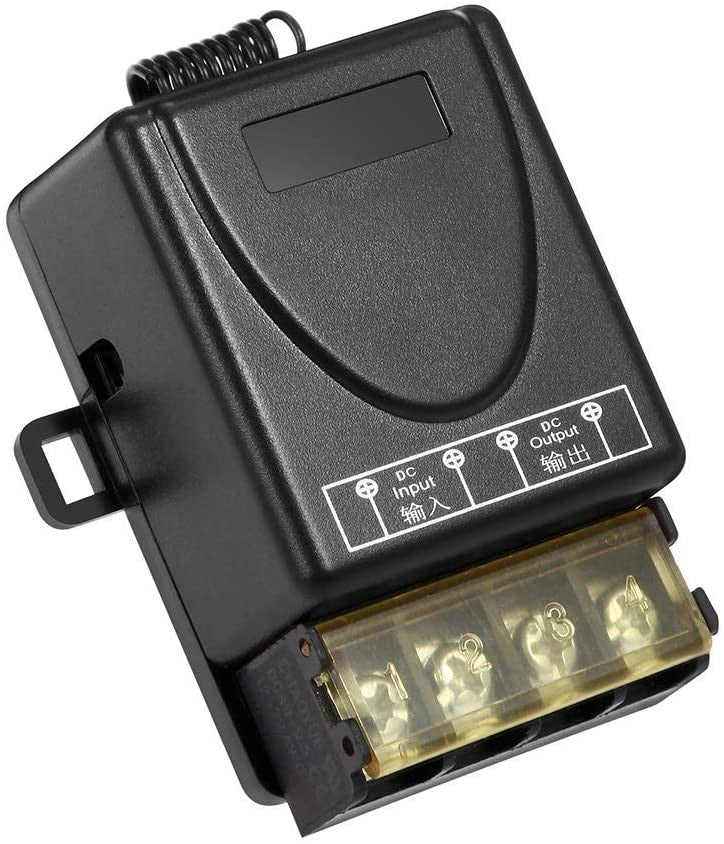 DUOLED wireless relay 40A 12V with remote control