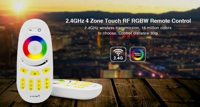 RF radio remote control RGB/W