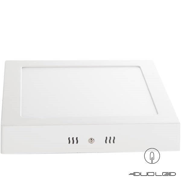 LED Aufbauleuchte eckig weiss 18W 1350Lm 225x225mm