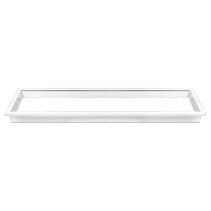 Einbaurahmen 30x120cm weiss