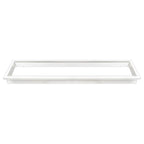 Einbaurahmen 30x120cm weiss