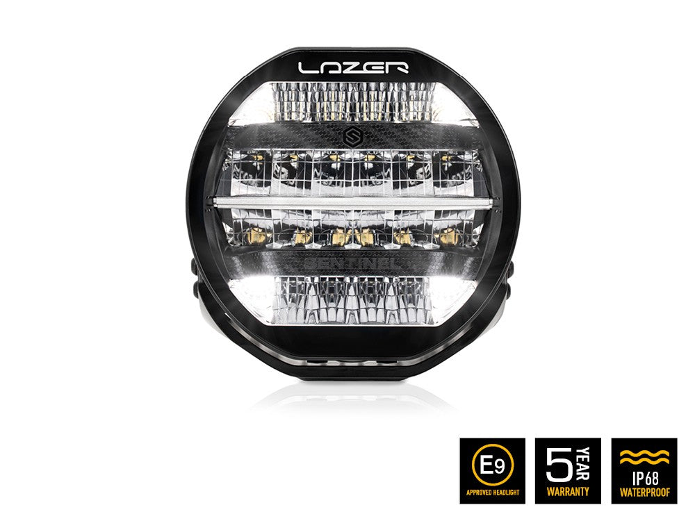 LAZER LAMPS SENTINEL 9" Standard black