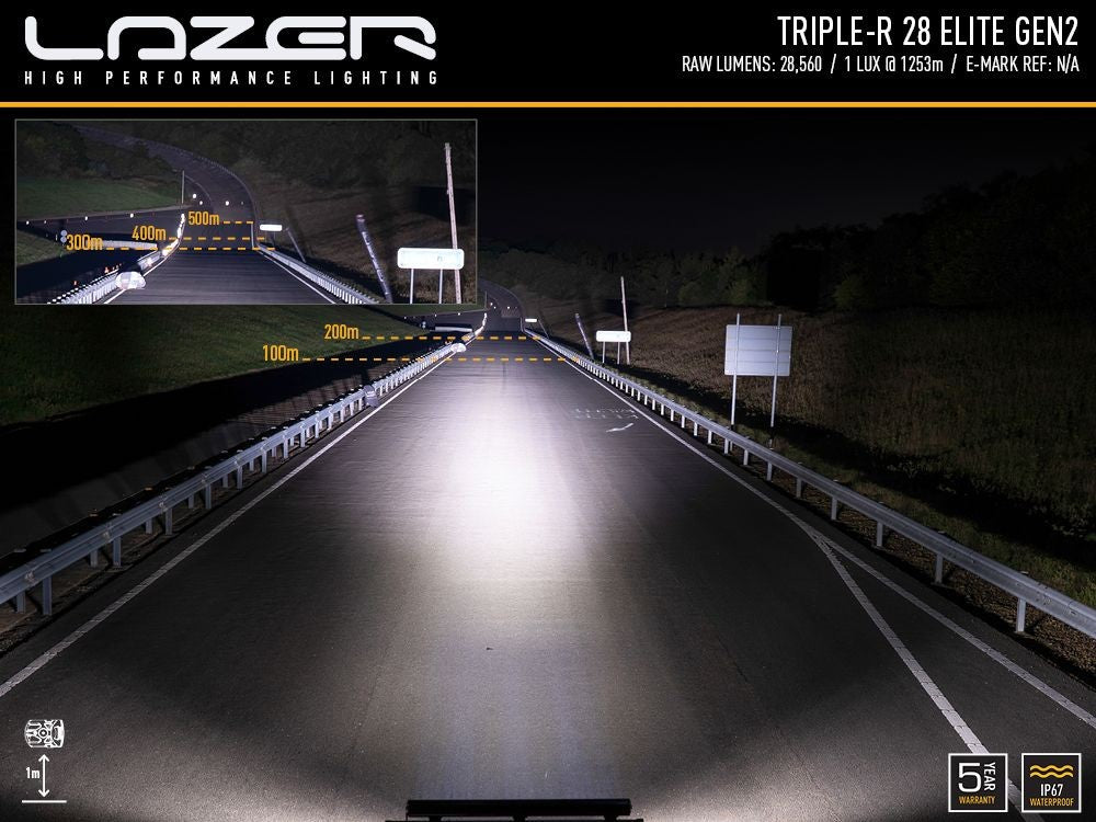 LAZER LAMPS Dachanbau-Kit LAND ROVER Defender -2018