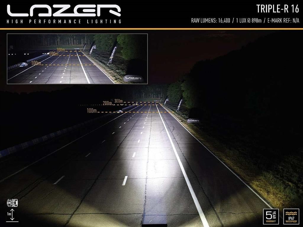 LAZER LAMPS Kühlergrill-Kit Ranger 2016+ Triple-R 16 Elite Gen2