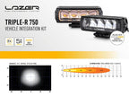 LAZER LAMPS Kühlergrill-Kit FIAT Ducato 2014-2022 Triple-R 750 Gen2