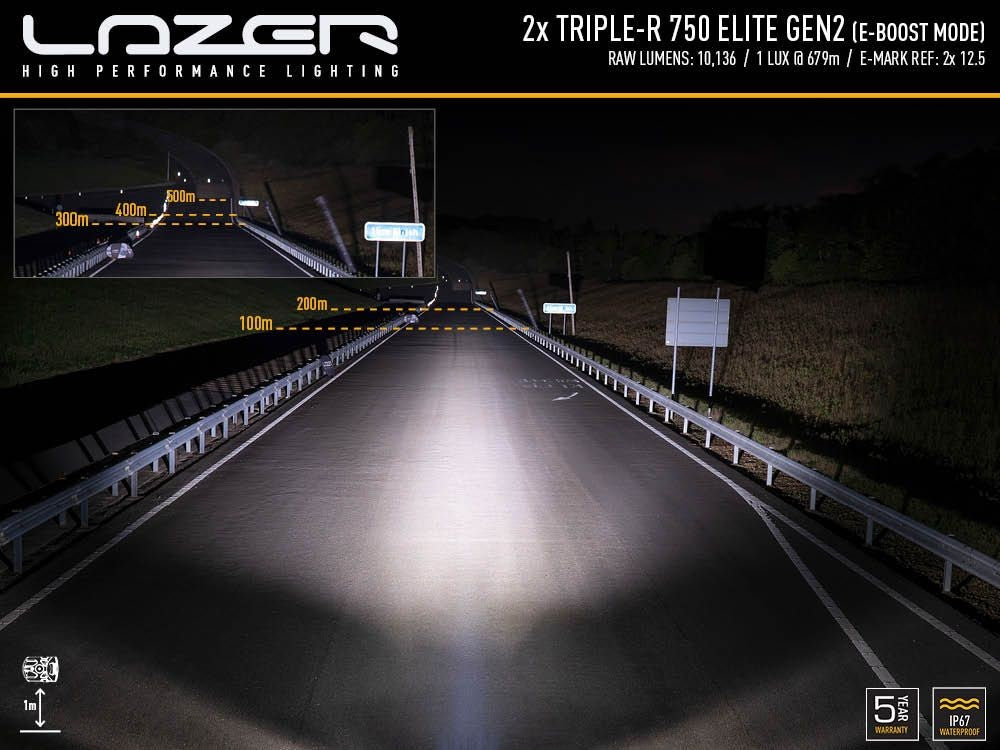 LAZER LAMPS Kühlergrill-Kit  VW T6.1 (2019+) Triple-R 750 Gen2