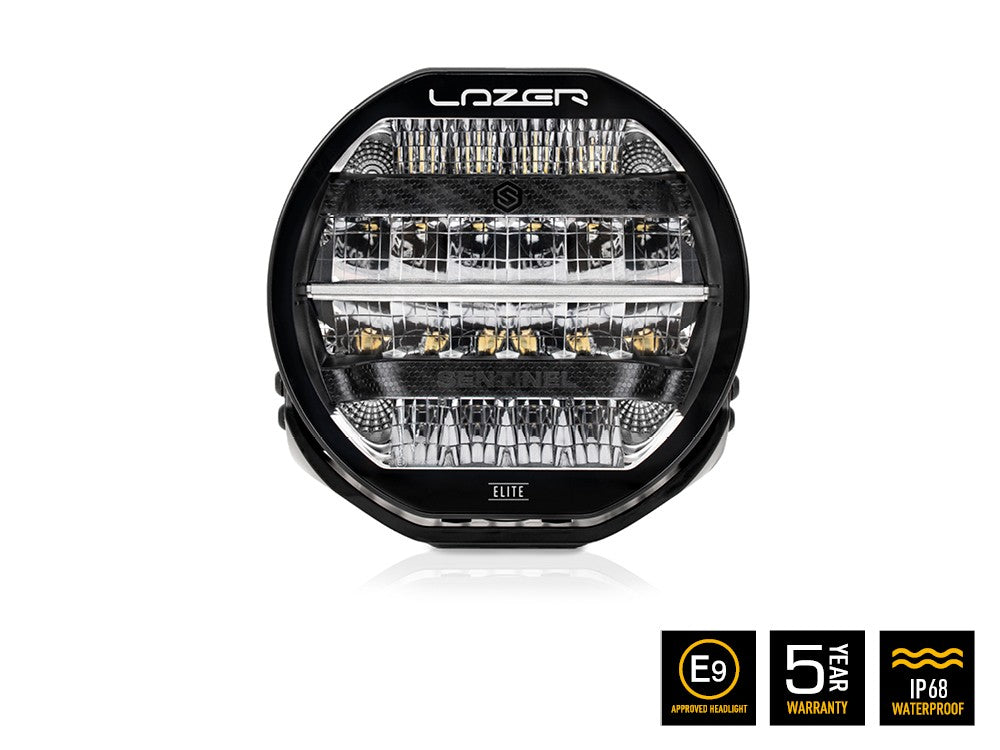 LAZER LAMPS SENTINEL 9" ELITE black mit Posi.Licht