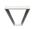 Mounting frame 30x150cm white