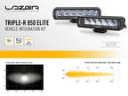 LAZER LAMPS Kühlergrill-Kit FORD RANGER WILDTRAK (2023+) Triple-R 850 ELITE Gen2