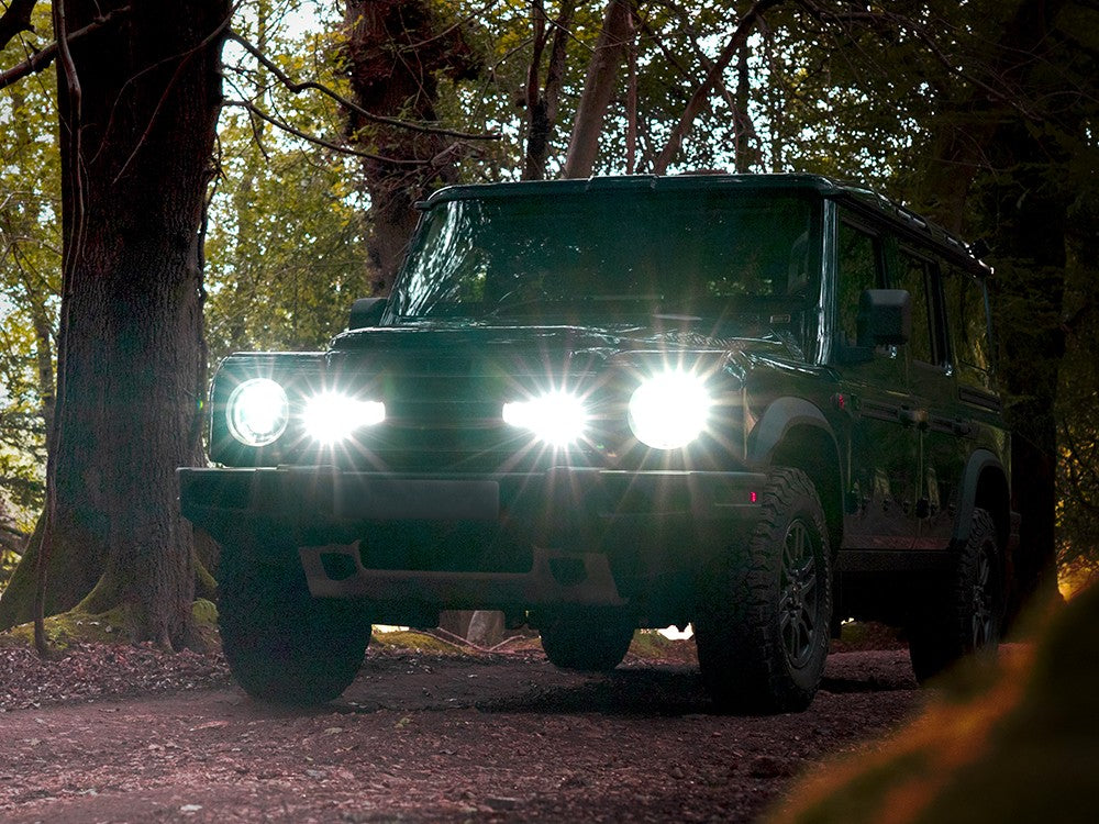 LAZER LAMPS Radiator Grille Kit INEOS Grenadier Triple-R 750 Elite Gen2