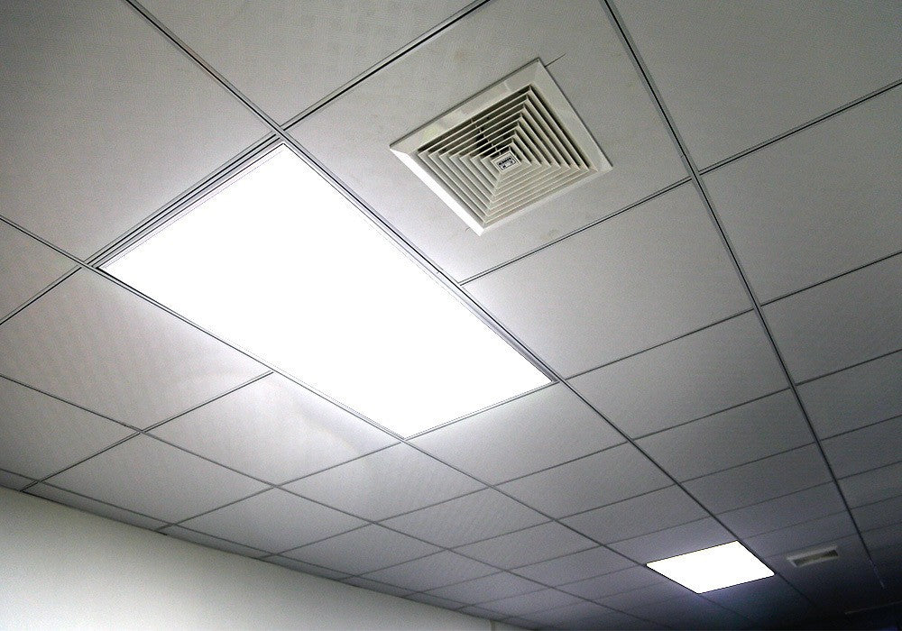 LED Panel EPISTAR 60x120cm 72W silber