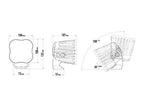 LAZER LAMPS RP-Spot 4x20w